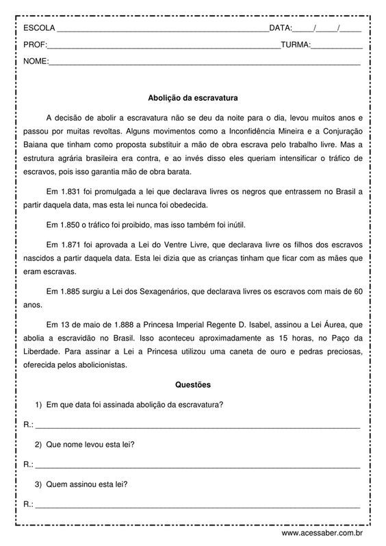 Atividade da internet